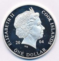 Cook-szigetek 2004. 1$ Ag "Ázsia történelme - Vietnámi háború" kapszulában, tanúsítvánnyal...