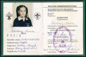 1937-2002 Vegyes fényképes igazolvány tétel, 3 db: M. Kir. Testnevelési Főiskola rendes hallgatójána...