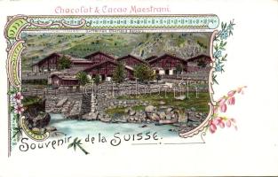 Oberland Bernois Litho with Maestrani chovholate commercial