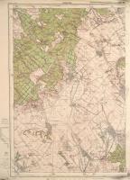 1943 Gödöllő, Budapest, Csákvár katonai térképe, 3 db, kiadja: Magyar Kir. Honvéd Térképészeti Intéz...