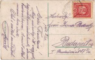 1918 Chernivtsi, Czernowitz, Cernauti, Csernyivci; K.k. Franz Jos. Universität, Bahn-Betriebstellung...