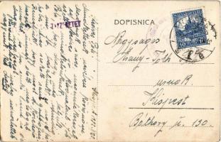 1932 Sanski Most, Sanskimost; Hotel Krka, port, steamship