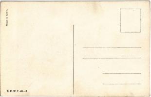 Fashion Lady Art Nouveau. B.K.W.I. 481-2. s: Mela Koehler