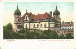 1928 Veszprém, A püspöki jószágkormányzóság épülete. Krausz A. fia kiadása