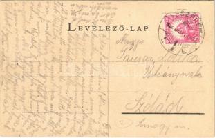 1928 Veszprém, A püspöki jószágkormányzóság épülete. Krausz A. fia kiadása