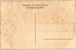 Pola, Pula; K.u.K. Kriegsmarine Matrosen. Nächtliche Grüsse Zaro / Austro-Hungarian Navy mariners at...