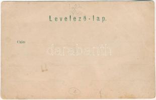 1899-1900 Igló, Zipser Neudorf, Spisská Nová Ves; Az iglói főgimnázium VIII. oszt. végzett tanulói, ...