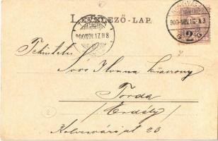 1900 Nagyvárad, Oradea; Törvényszéki palota / court palace