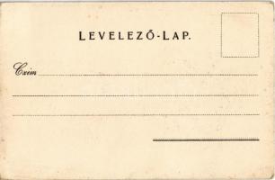 1837-1898 Erzsébet királyné (Sissi) gyászlapja. Rigler József Ede Részv. Társ. kiadása / Empress Eli...