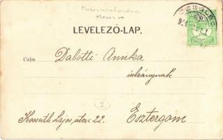 1911 Mosonszentandrás, St. Andrae bei Frauenkirchen, Sankt Andrä am Zicksee; Gruss aus Schreuer'...