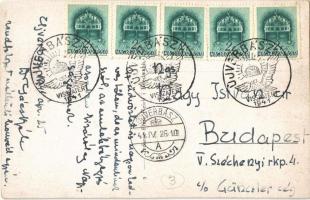 Újverbász, Verbász, Novi Vrbas; Secerana / Zuckerfabrik / Cukorgyár, utcaseprő / sugar factory, stre...