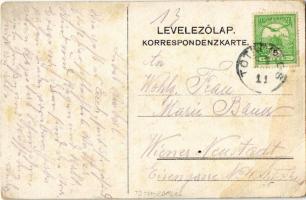 Üdvözlet az 1912. évi nagyhadgyakorlatokról Szegedin és Mezőhegyes mellett, Ferenc József / Zur Erin...