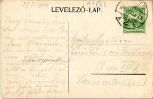 1908 Üdvözlet a veszprémi hadgyakorlótérből. Őfelsége a császár és király jelenléte alkalmából készü...