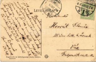 1907 Szolnok, Baross utca, Hungária kávéház, Dr. Fodor Károly fogorvos (EK)