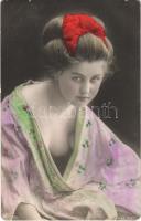 1907 Gently erotic lady
