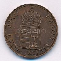 1848KB 1Kr Cu "1998-as jubileumi" utánveret (restrike) T:1-