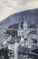 Brassó-látkép a templommal