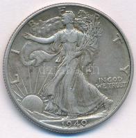 Amerikai Egyesült Államok 1940. 1/2$ Ag Walking Liberty T:2- USA 1940. 1/2 Dollar Ag Walking Liberty C:VF Krause KM#142