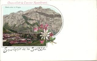 le Wiggis Litho with Maestrani Cacao commercial