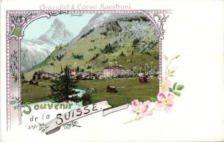 Zermatt Litho with Maestrani Cacao commercial