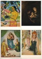 25 db modern művészlap: festmények / 25 modern art postcards: paintings