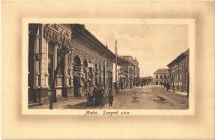1918 Makó, Szegedi utca, Dégi István Ferenc, Elek Antal üzlete