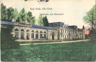Bad Hall, Trinkhalle mit Marienhof / drinking hall, spa