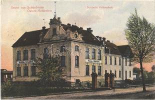 1908 Svinov, Schönbrunn; Deutsche Volksschule / German school