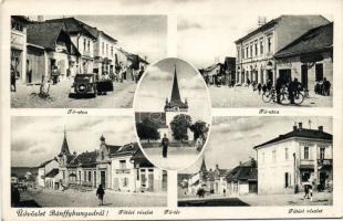 Bánffyhunyad-osztott, 5 képes Fő utca, Fő tér, templom