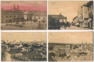 Eger - 10 db jó minőségű képeslap 1910 előttről / 10 pre-1910 postcards in very good condition