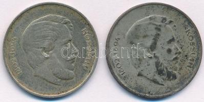 1947. 5Ft Ag "Kossuth" (2x) T:2-,3 patina, kis ph. Adamo F8.1