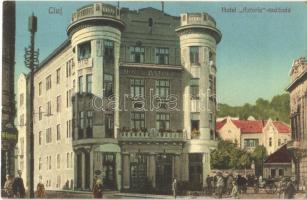 Kolozsvár, Cluj; szálloda, M. Somlea gyógyszertára / Hotel Astoria, pharmacy (EK)