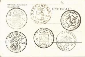 Szászrégen, Reghin; Fő tér, autóbusz, Crema Nivea és Caurom cipőbolt / main square, autobus, shops +...