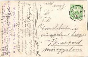 1911 Meggyessy Jancsika és Zolika a Kir. fenségek által kitüntetett 6 és 7 éves zeneművészek / Hunga...