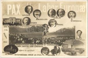1925 Pax et Labor Europae / Locarno Treaties