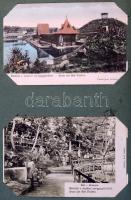 Több mint 170 db régi képeslap családi levelezésből, zömmel az 1900-as évekből, Magyarország minden ...