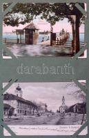 Több mint 170 db régi képeslap családi levelezésből, zömmel az 1900-as évekből, Magyarország minden ...