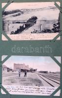 Több mint 170 db régi képeslap családi levelezésből, zömmel az 1900-as évekből, Magyarország minden ...