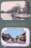Több mint 170 db régi képeslap családi levelezésből, zömmel az 1900-as évekből, Magyarország minden ...
