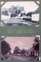 Több mint 170 db régi képeslap családi levelezésből, zömmel az 1900-as évekből, Magyarország minden ...