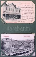 Több mint 170 db régi képeslap családi levelezésből, zömmel az 1900-as évekből, Magyarország minden ...