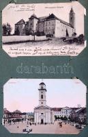 Több mint 170 db régi képeslap családi levelezésből, zömmel az 1900-as évekből, Magyarország minden ...