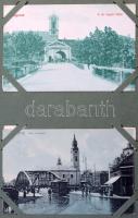 Több mint 170 db régi képeslap családi levelezésből, zömmel az 1900-as évekből, Magyarország minden ...
