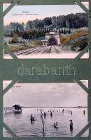 Több mint 170 db régi képeslap családi levelezésből, zömmel az 1900-as évekből, Magyarország minden ...