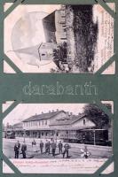 Több mint 170 db régi képeslap családi levelezésből, zömmel az 1900-as évekből, Magyarország minden ...