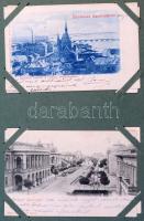 Több mint 170 db régi képeslap családi levelezésből, zömmel az 1900-as évekből, Magyarország minden ...