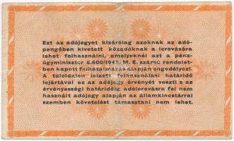 1946. 100.000.000AP vágáshiba T:III