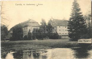 1914 Karnice, Carnitz (Gryfice, Greifenberg); castle (EB)