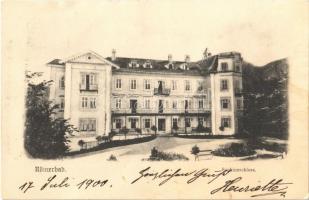 1900 Rimske Toplice, Römerbad; Sophienschloss / castle (fl)