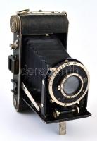 cca 1930 Kochmann Korelle 6x9-es harmonika kihuzatos fényképezőgép, Schneider-Kreuznach Radionar 105...